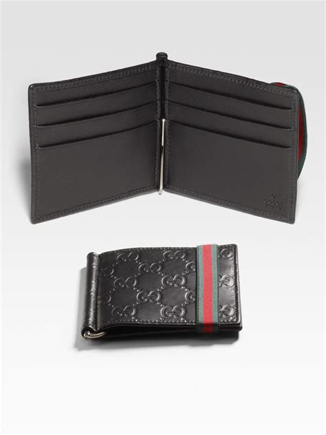 gucci money clip wallet sale|Gucci money clip wallet men's.